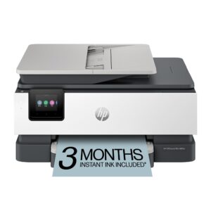 Experience premium imported quality with the HP OfficeJet Pro 8135e Printer, featuring 3 months of instant ink included. Available at Curat Cart.