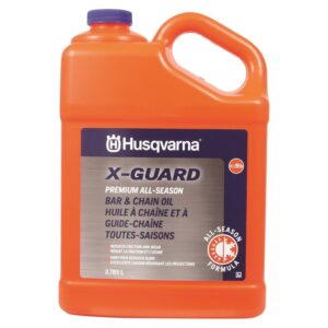 Husqvarna X-Guard Bar & Chain Oil offers premium imported quality, enhancing performance while reducing friction. Available at Curat Cart.