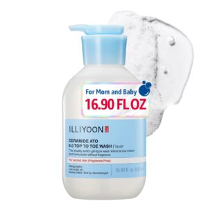 Discover Illiyoon Ceramide Ato Wash, a premium imported gel-type wash for sensitive skin, available at Curat Cart.