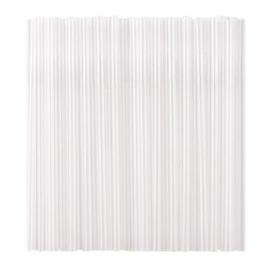 Premium imported clear plastic drinking straws, perfect for beverages. Available at Curat Cart for a stylish touch.