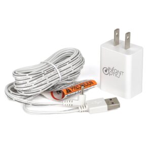 Premium import Infant Optics power cord adapter for reliable charging. Perfect for your needs, available at Curat Cart.