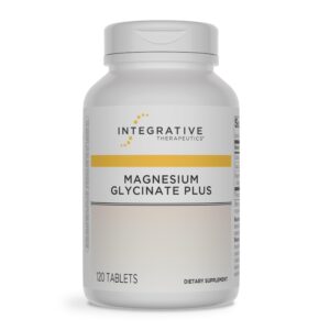 Authentic Integrative Therapeutics Magnesium Glycinate Plus, 120 tablets dietary supplement for optimal health.