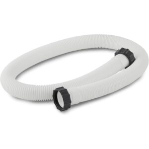 100% genuine Intex pool pump replacement hose, featuring a flexible design for easy installation and optimal performance.