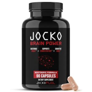 Discover Jocko Fuel Brain Power Nootropics, a premium imported dietary supplement for cognitive boost and focus, available at Curat Cart.