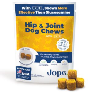 Jope Hip & Joint Supplement offers premium imported dog chews with UCII for healthy joints. Available at Curat Cart.