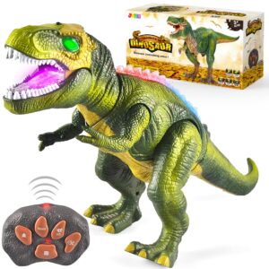 Discover the joy of play with this 100% genuine JOYIN Robot Dinosaur Toy, featuring vibrant colors and remote control functionality.