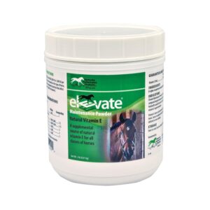 Kentucky Performance Elevate Maintenance Powder, a premium import for optimal horse health, available at Curat Cart.