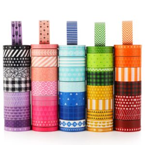 Discover the Kevin & Sasa Washi Tape Set, a premium import featuring vibrant designs, perfect for creative projects. Available at Curat Cart.