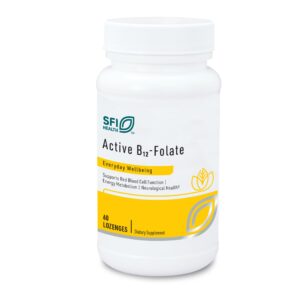 Discover Klaire Labs Active Vitamin B12, a premium imported supplement supporting red blood cell function and energy metabolism at Curat Cart.