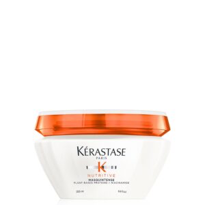 Kérastase Nutritive Mask in elegant packaging, a premium import for nourished hair, available at Curat Cart.