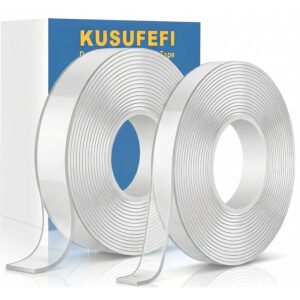 Discover KUSUFEFI Double Sided Adhesive Tape, a premium import ideal for all your mounting needs. Available at Curat Cart.