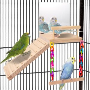 KyoukiBird Bird Perch Platform Toys offer premium imported fun for your feathered friends. Available at Curat Cart.