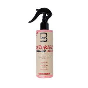 Discover the L3 Level 3 Detangler Spray, a premium import that nourishes and detangles for smooth hair. Available at Curat Cart.