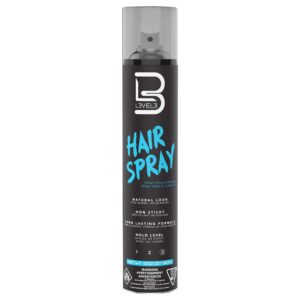 L3 Hair Spray for Men offers a natural look with a long-lasting formula. Premium import available at Curat Cart.