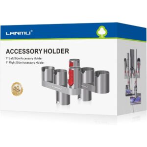 100% Genuine LANMU Accessory Holder for vacuum, includes left and right side options. Organize your accessories efficiently.