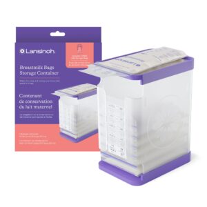 Lansinoh Breastmilk Storage Container, premium import for safe breastmilk storage. Available at Curat Cart for quality assurance.