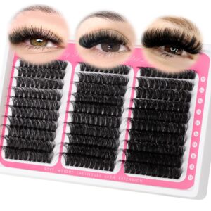 Discover premium imported Luxury 3D Full Eyelash Clusters at Curat Cart, perfect for stunning, voluminous looks. Elevate your beauty today.