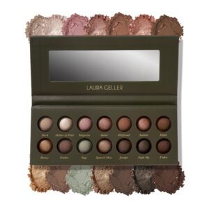 Discover the authentic Laura Geller Delectables Eyeshadow Palette with 12 stunning shades for versatile looks.