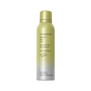Living Proof Perfect Hair Day Dry Shampoo, a premium import for clean, refreshed hair. Available at Curat Cart.