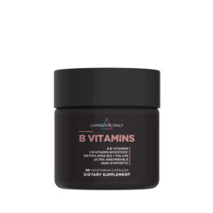 Discover Livingood Daily Vitamin B Complex, a premium imported dietary supplement with essential B vitamins. Available at Curat Cart.