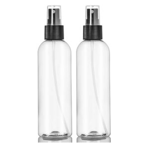 Premium imported ljdeals Clear Plastic Spray Bottles, perfect for travel and storage, available at Curat Cart.