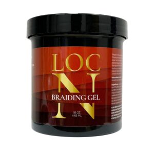 Discover the premium LOC N Professional Braiding Gel, an international favorite for sleek, long-lasting styles, available at Curat Cart.