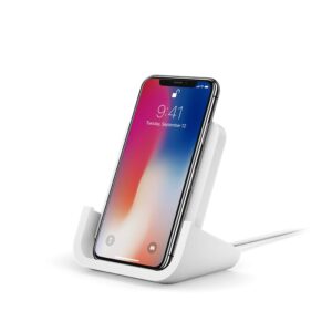 Logitech Wireless Charging Stand, 100% genuine product, designed for seamless charging of your smartphone. Enjoy convenience.