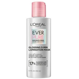 L'Oreal Paris 5-Min Glossing Hair Mask, a 100% genuine product for intense fiber care and glossy shine.