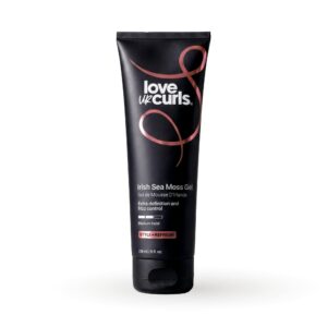 Love Ur Curls Curly Hair Gel offers extra definition and frizz control. A premium import available at Curat Cart.