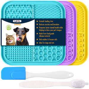 Discover the premium imported LUKITO Lick Mat for dogs and cats at Curat Cart. Reduces anxiety, promotes health, and is dishwasher safe.