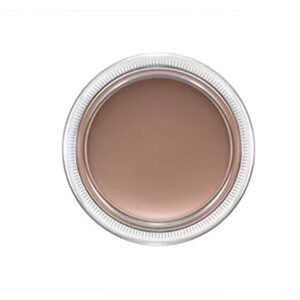 Authentic MAC Pro Longwear Paint Pot in a sleek container, offering a long-lasting creamy formula for versatile makeup looks.