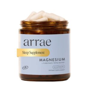 Discover the premium imported Magnesium Glycinate Citrate L-Threonate from Curat Cart, a powerful sleep supplement in a stylish jar.