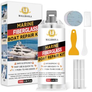 Premium imported Marine Fiberglass Repair Kit from Curat Cart, designed for easy and quick boat repairs. Perfect for deep scratches.