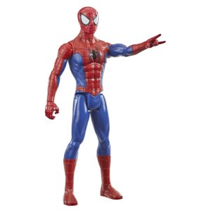 100% Genuine Marvel Spider-Man Action Figure, featuring vibrant colors and a dynamic pose, perfect for collectors.