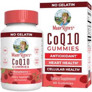 MaryRuth Organics CoQ10 Gummies offer premium imported antioxidant support for heart health, available at Curat Cart.