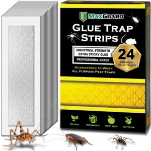 MaxGuard Glue Trap Strips, premium imported pest control solution, ideal for all-purpose use. Available at Curat Cart.