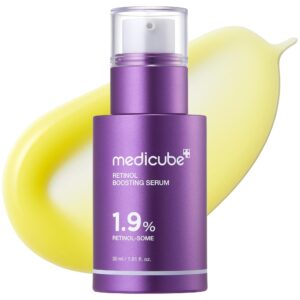 Discover the authentic Medicube Retinol Boosting Serum, featuring 1.9% retinol-some for youthful skin.