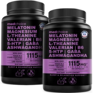 Discover Medchoice Melatonin Sleep Capsules, a natural aid for relaxation and sleep, lab-tested for quality assurance.