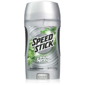 Discover Mennen Speed Stick Antiperspirant Deodorant in Irish Spring scent, a premium import available at Curat Cart.