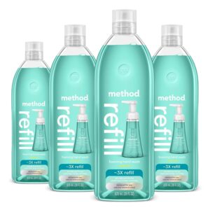 Discover premium imported method foaming hand wash refill, perfect for a luxurious clean. Available at Curat Cart.