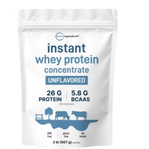Micro Ingredients Whey Protein Powder offers 26g protein per serving. Premium imported quality available at Curat Cart for fitness enthusiasts.