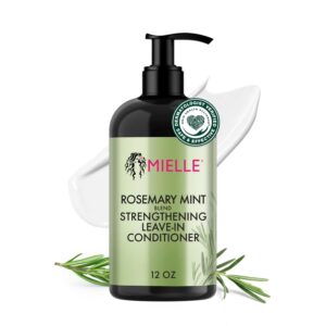 Discover Mielle Organics Rosemary Mint Leave In Conditioner, a premium imported formula for vibrant hair care. Available at Curat Cart.