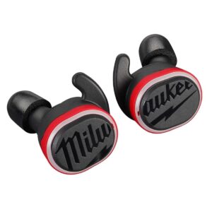 Discover 100% genuine Milwaukee Electric Jobsite Ear Buds, designed for durability and superior sound quality.