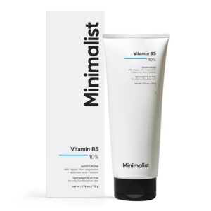 Discover the Minimalist Panthenol Face Moisturizer, a premium import perfect for hydration. Available at Curat Cart.