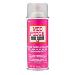 Mod Podge Acrylic Sealer Super Gloss, a premium imported choice for a glossy finish. Available at Curat Cart.