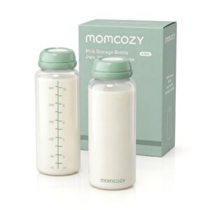 Discover the Momcozy Natural Baby Bottle, a premium import perfect for milk storage. Available at Curat Cart.
