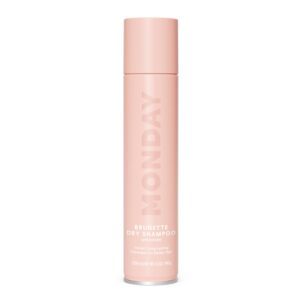 Discover Monday Haircare Brunette Dry Shampoo, a premium import for instant freshness and long-lasting volume at Curat Cart.