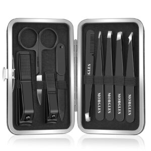Discover the MORGLES Tweezers Set for Grooming, a premium import from Curat Cart, ideal for precise grooming needs.