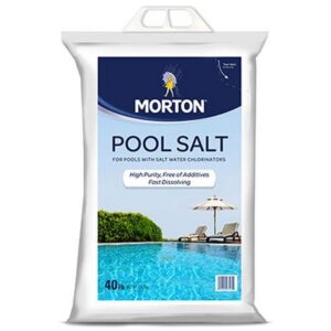 Experience high purity Morton Pool Salt, an international favorite for saltwater pools, available at Curat Cart.
