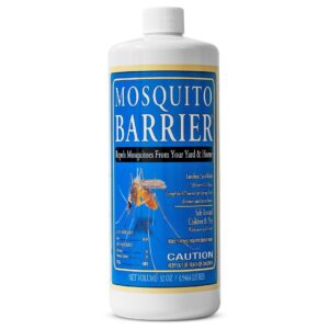 Mosquito Barrier Garlic Spray, a premium import, effectively repels mosquitoes. Safe for children, available at Curat Cart.